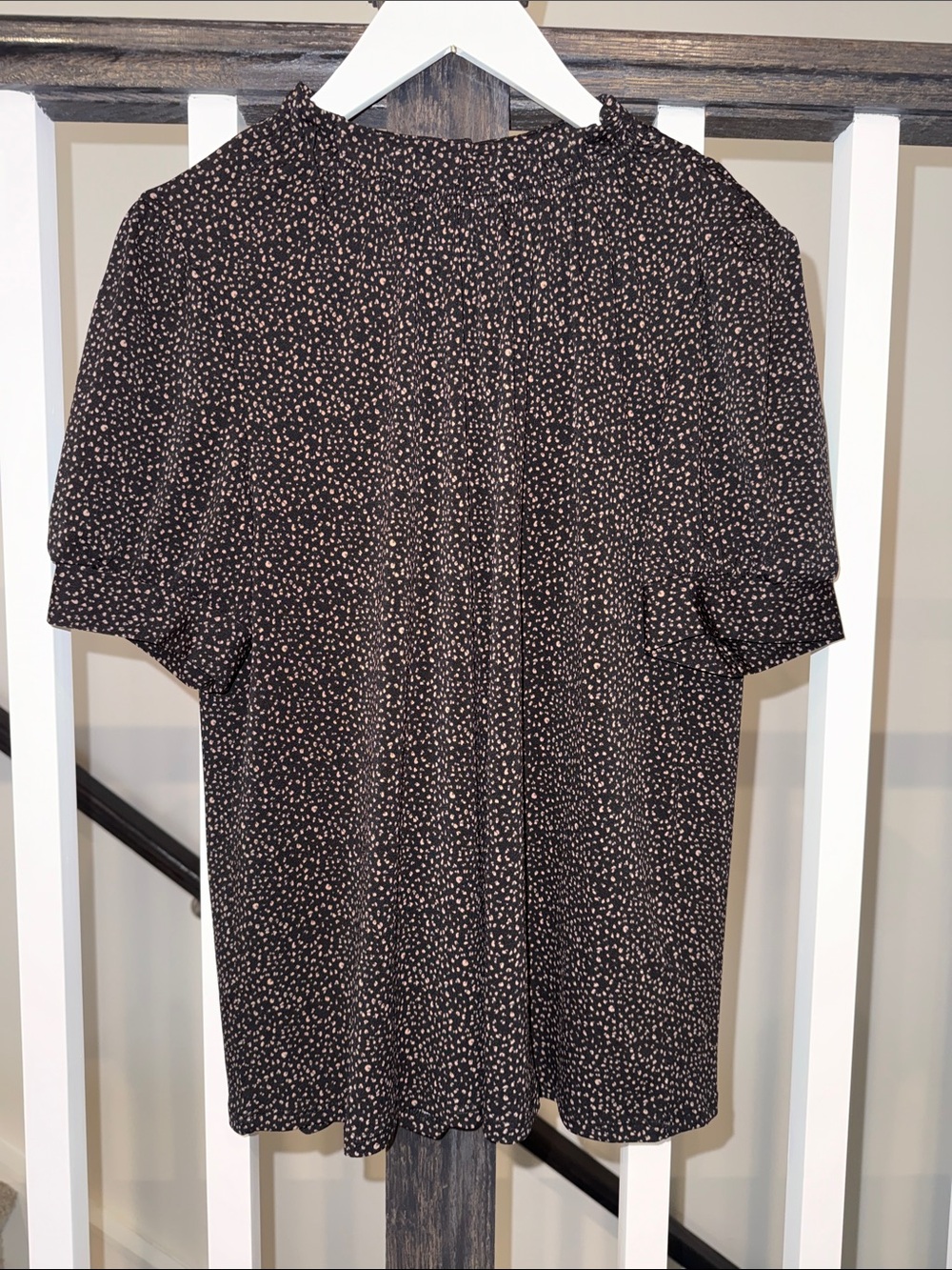 Adrianna Papell short sleeve blouse